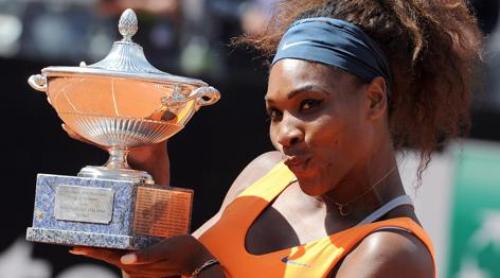 Serena Williams câștigătoare pentru a 4-a oară în turneul WTA de la Roma