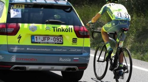 TURUL FRANŢEI. Ce se întâmplă cu Tinkoff după abandonul lui Contador