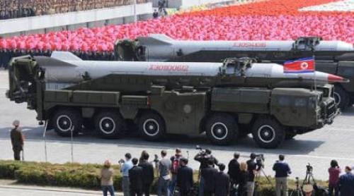Phenianul a simulat un atac nuclear preventiv asupra bazelor americane din Coreea de Sud