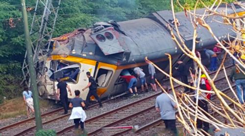 Video! Accident grav de tren in Spania, patru persoane au decedat