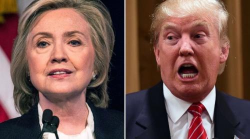 Alegerile prezidenţiale din SUA: Clinton sau Trump? Sondaj de ultimă oră