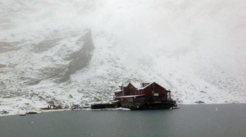 Tablou de iarnă la Bâlea Lac. Vezi IMAGINI LIVE de la munte pe webcam