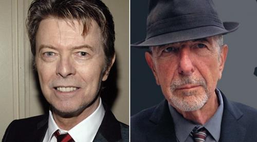 David Bowie și Leonard Cohen, nominalizați post-mortem la Brit Awards