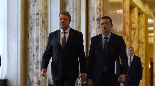 Iohannis prezidează prima şedinţă de guvern din mandatul său (VIDEO)