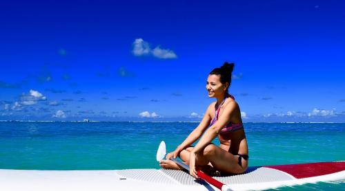 Corina Caragea, vacanţă de vis în Mauritius