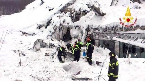 Bilanţul final al avalanşei din Italia. Au fost recuperate ultimele victime 