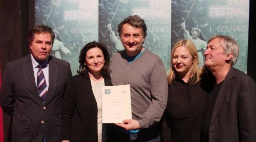 Cristi Puiu a primit Premiul Iniţiativei Central Europene, la Festivalul de Film de la Trieste