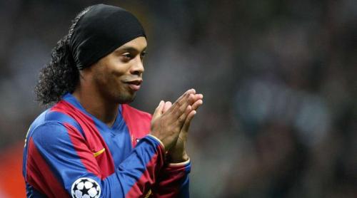 MSN? Nu,zice Ronaldinho,prefer Messi- Eto'o-Ronaldinho