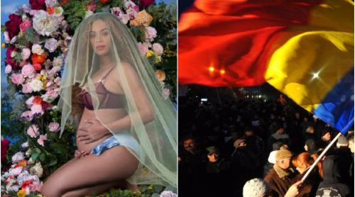Beyonce, Revoluţia Străzii în România şi câteva recorduri ale acestor zile