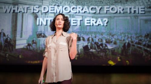 Upgrade al democrației în era internetului: Un nou model de acțiune politică, prin intermediul tehnologiei (TED - video)