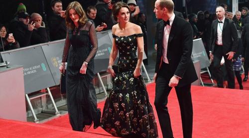 UPDATE. Premiile Bafta: Kate, ducesa de Cambridge, pe covorul roşu. Cine sunt câştigătorii