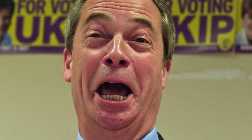 Nigel Farage: În 2016, am făcut-o! E începutul unei mari revoluţii globale