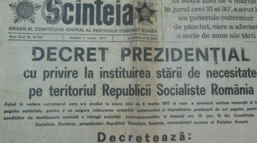 4 Martie. 21:22:22. Ce a scris presa comunistă în prima zi după tragedia din 1977
