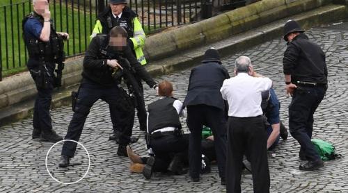 Primele imagini cu atacatorul care a produs incidentul terorist de la Londra