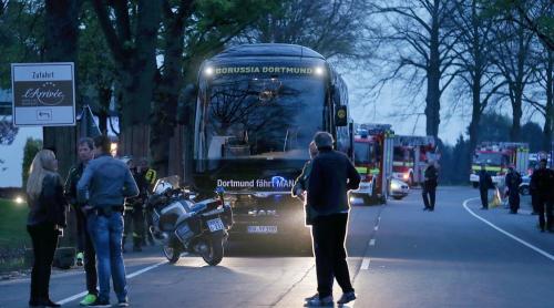 Un suspect islamist a fost reținut în legătură cu atacul asupra autocarului echipei de fotbal Borussia Dortmund