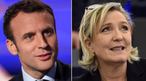 Prezidențiale Franța: Emmanuel Macron și Marine Le Pen , în turul al doilea