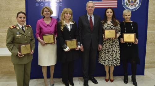 Ambasada SUA a premiat cinci românce pentru curajul lor