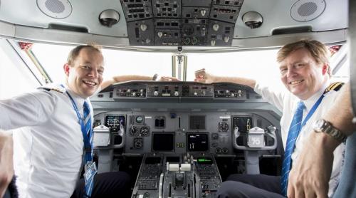 Regele Olandei, copilot la KLM. Nimeni nu a ştiut timp de 21 de ani!