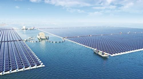 Impresionant. China a instalat cea mai mare reţea fotovoltaică plutitoare din lume!