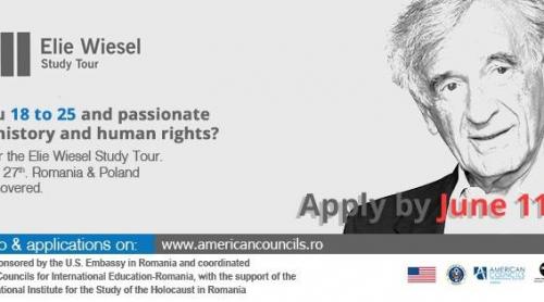 American Councils for International Education anunţă lansarea programului Elie Wiesel Study Tour