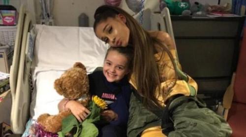 Ariana Grande, în spital cu răniții de la Manchester Arena