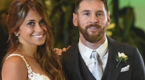 Nunta secolului: Messi s-a însurat cu iubita sa din copilărie (VIDEO)