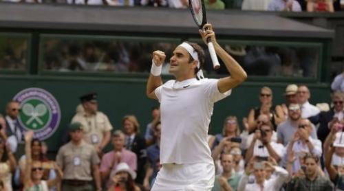 Premieră: Federer a câştigat al optulea titlu la Wimbledon