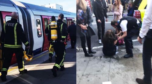 Explozie la metroul din Londra, considerată un act terorist