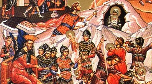 Calendar ortodox 29 decembrie: Sfinţii 14.000 de prunci ucişi de Irod