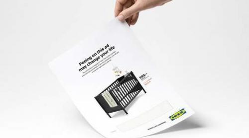 Publicitate-şoc la IKEA. "Urinaţi pe pagina aceasta". Nu vă grăbiţi să trageţi concluzii, citiţi despre ce este vorba (VIDEO)