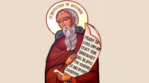 Calendar ortodox 14 februarie: Preacuviosul părinte Auxenţiu