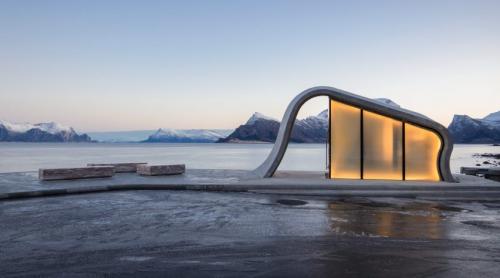 Norvegia a inaugurat cea mai frumoasă toaletă publică din lume