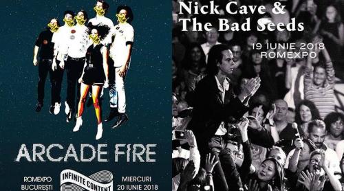 Rock The City 2018, cine cântă în deschidere la Nick Cave şi Arcade Fire