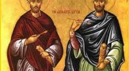 Calendar ortodox 1 iulie: Sfinţii Mucenici şi doctori fără de arginţi, Cosma şi Damian; Sfântul Ierarh Leontie al Rădăuţilor