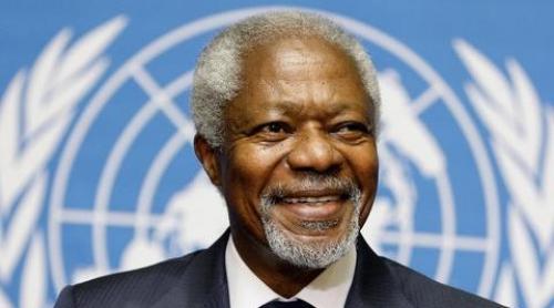 A murit Kofi Annan, fost secretar general al ONU și laureat al Premiului Nobel pentru Pace