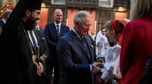 Prințul Charles, prezent la o slujbă ortodoxă în comunitatea românilor din Marea Britanie