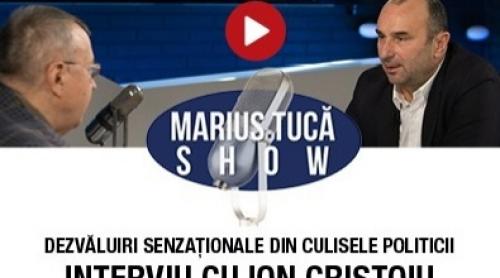 Marius Tucă Show Ediție Specială. Invitat: Ion Cristoiu. Diseară, de la 19.00