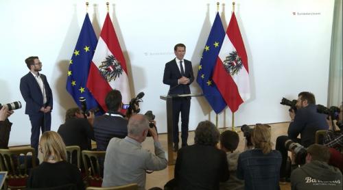 SEISM POLITIC. Coaliţia guvernamentală dreapta-extrema dreaptă a luat sfârşit în Austria 