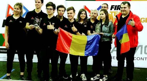 România a câştigat locul întâi la Campionatul Internaţional de Robotică din Africa de Sud