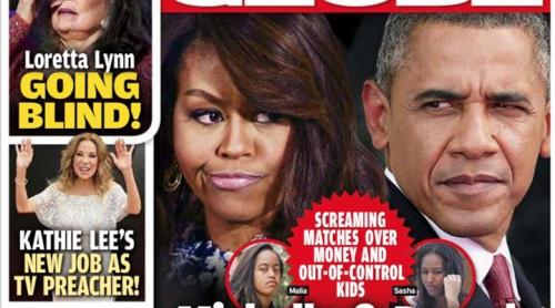 Revista Globe anunță că Barack Obama ar fi divorțat