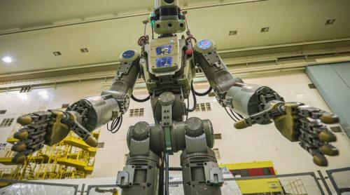 Rușii au lansat primul lor robot umanoid către Stația Spațială Internațională