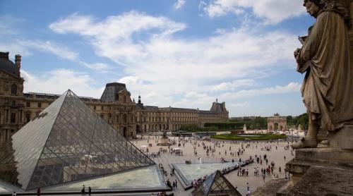 Musée du Louvre din Paris – cel mai vizitat muzeu de artă din lume, un centru al culturii universale
