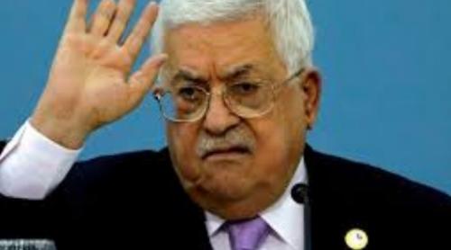 Preşedintele palestinian anunţă ruperea tuturor relaţiilor cu SUA şi Israel