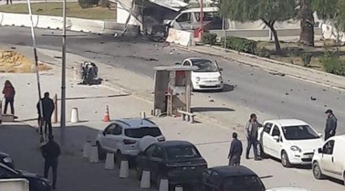Explozie puternică lângă Ambasada Statelor Unite din Tunis