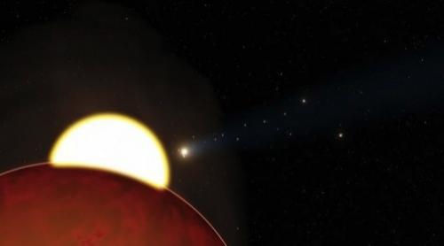 Astronomii au descoperit o planetă pe care zilnic cad ploi metalice