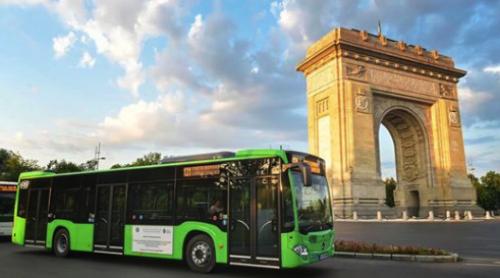 Primele autobuze hybrid circulă în Capitală