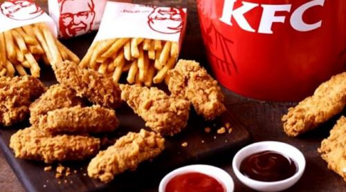 KFC va introduce în meniuri carne creată în laborator cu imprimante 3D din celule de pui și plante