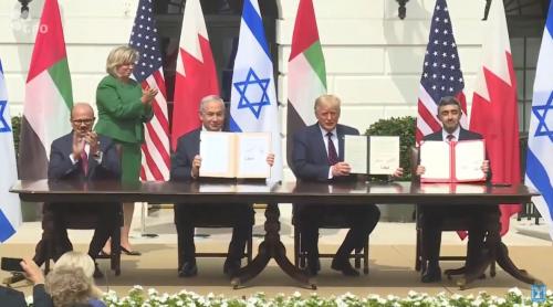 Israel, Emiratele Arabe Unite și Bahrein au semnat la Casa Albă acorduri istorice de normalizare a relațiilor