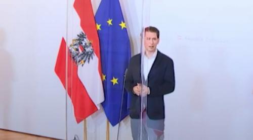 Austria impune noi restricţii pentru a evita o nouă izolare. Cancelarul Sebastian Kurz: Avem o creştere exponenţială a cazurilor