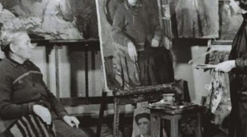 Cea mai importantă pictoriţă din Basarabia, sărbătorită astăzi, la Bucureşti, la împlinirea vârstei de 100 de ani